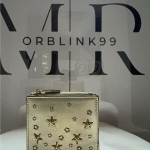JIMMY CHOO Wallet Gold Leather 2886538